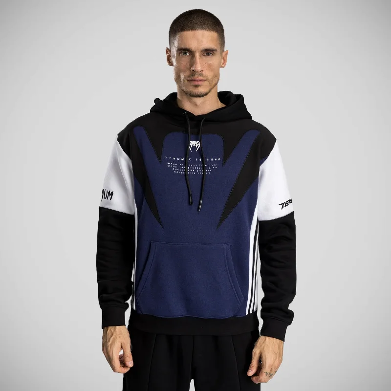 Venum x Tekken 8 Jin Kazama Hoodie Black/White Hoodie with Oversized Fit Loose Comfortable