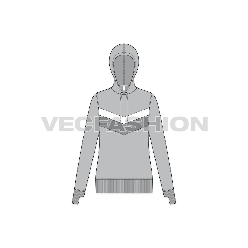 Women's Slim Fit Sport Hoodie Hoodie with Slim Fit Tailored Modern