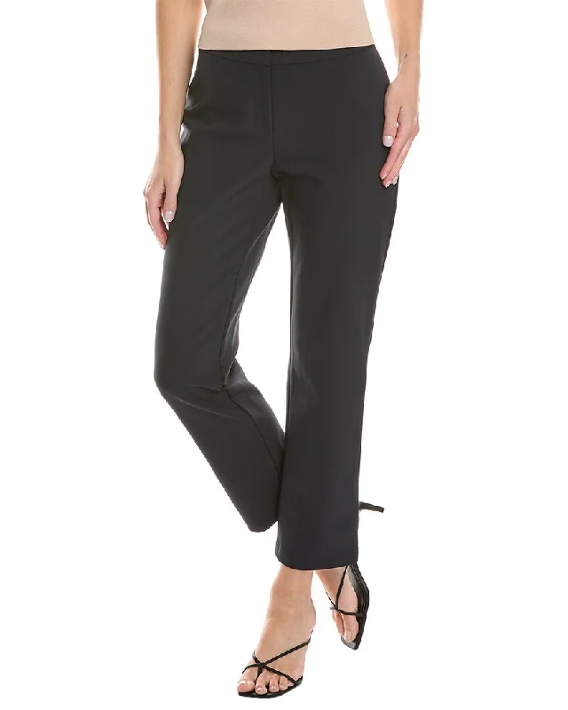 Lafayette 148 New York Waldorf Straight Leg Ankle Pant Modern Skinny Pants