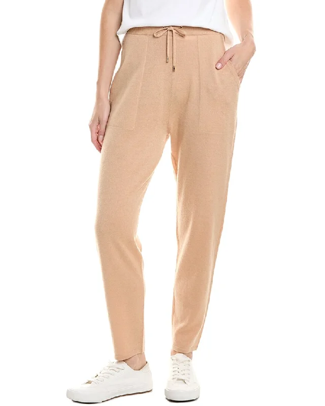 St. John Wool-Blend Pant Trendy Tapered Pants