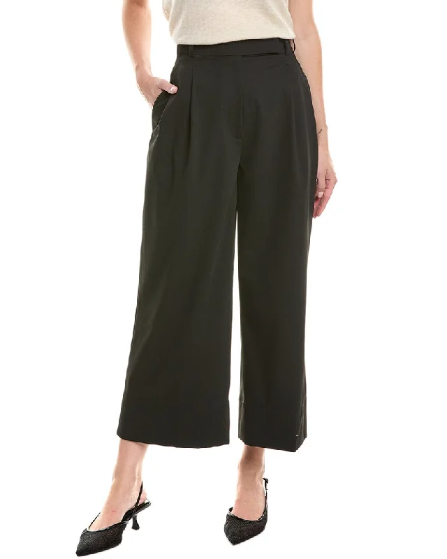 St. John Kelly Twill Fine Pant Comfy High-Waist Jeans