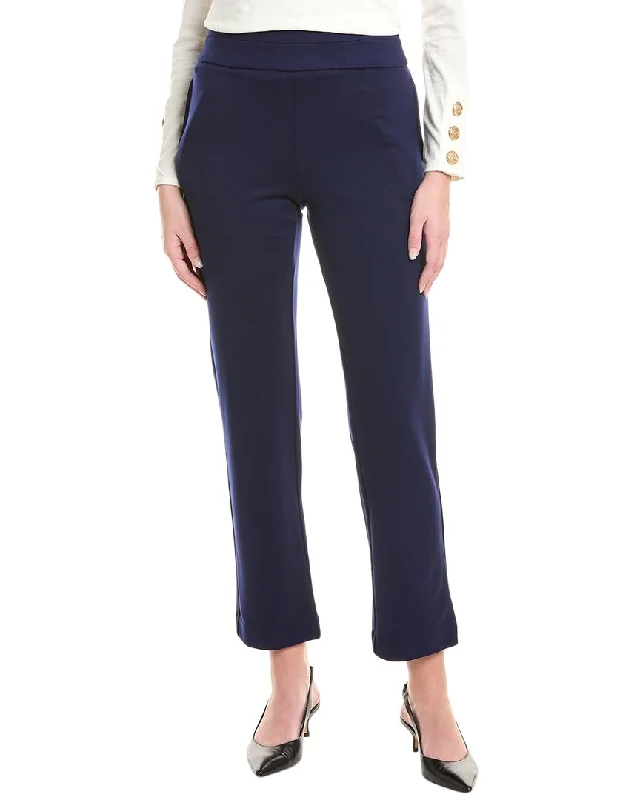 Jones New York High Double Wide Waist Pant Trendy Wide-Leg Pants