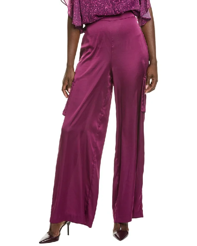 Ramy Brook Janice Pant Trendy High-Waist Trousers
