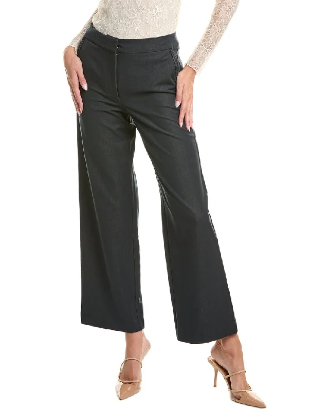 Nanette Nanette Lepore Braided Pant High-Waist Jogger Pants