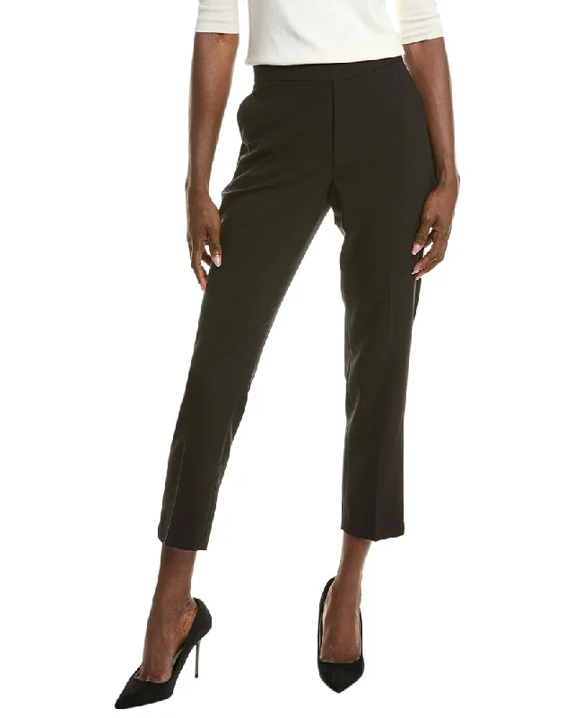 T Tahari Pull-On Tapered Pant Cozy Fitted Pants
