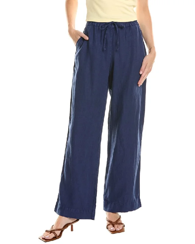 Tommy Bahama Two Palms Straight High-Rise Easy Linen Pant Relaxed Lounge Trousers