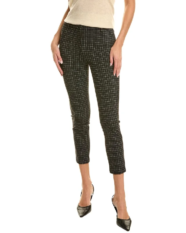 Theory Slim Pant Comfy Zip-Up Pants
