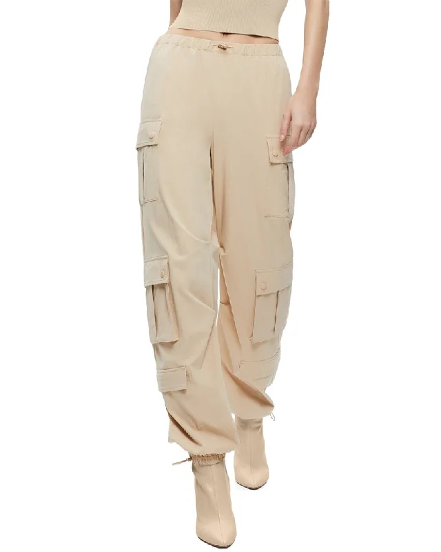 Alice + Olivia Shara Mr. Parachute Cargo Pant High-Waist Jogger Pants
