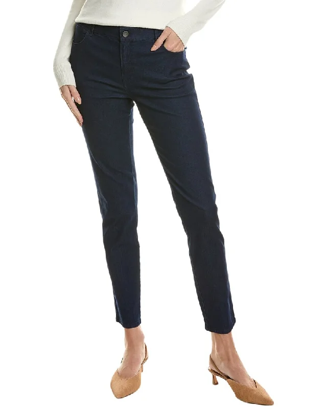 Lafayette 148 New York Mercer Pant Comfy Zip-Up Pants