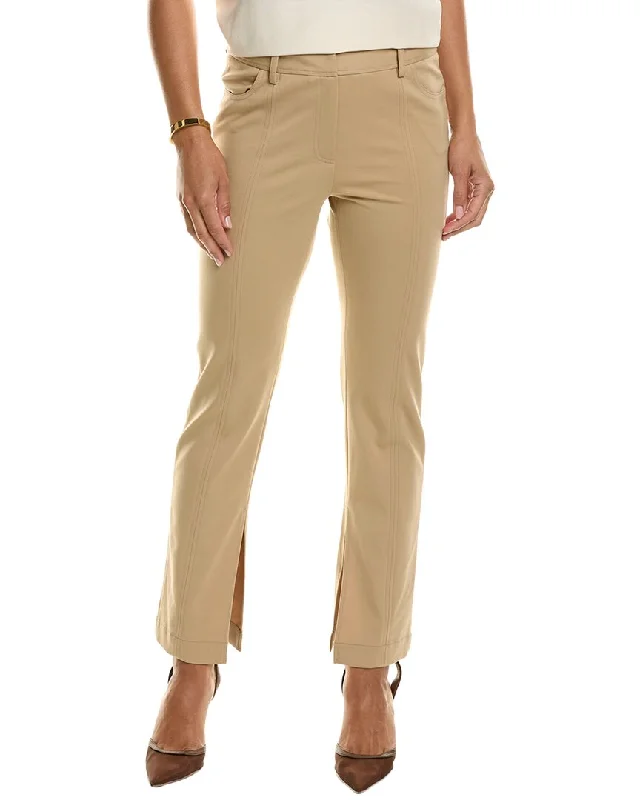 Elie Tahari Slit Ponte Pant Casual Skinny Fit Pants