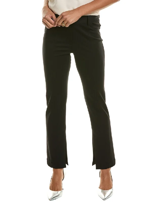 Elie Tahari Slit Ponte Pant Trendy Printed Leggings