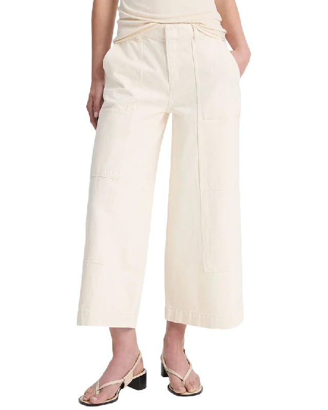 Vince Mid Rise Utility Crop Wide Pant Stylish Harem Pants