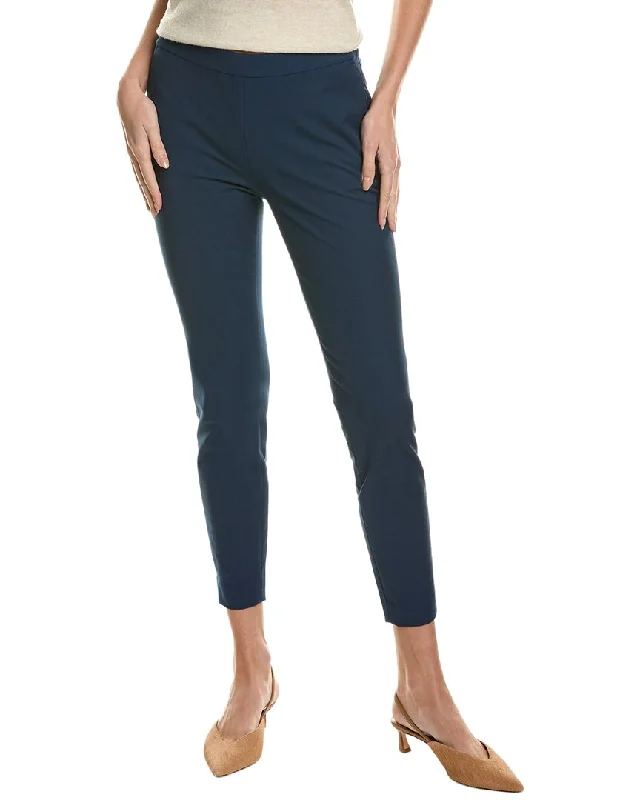 Lafayette 148 New York Murray Cropped Pant Soft Wool Pants