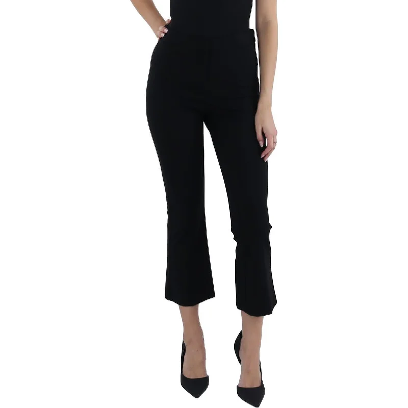 Womens Mid Rise Stretch Ankle Pants Comfy Athletic Pants