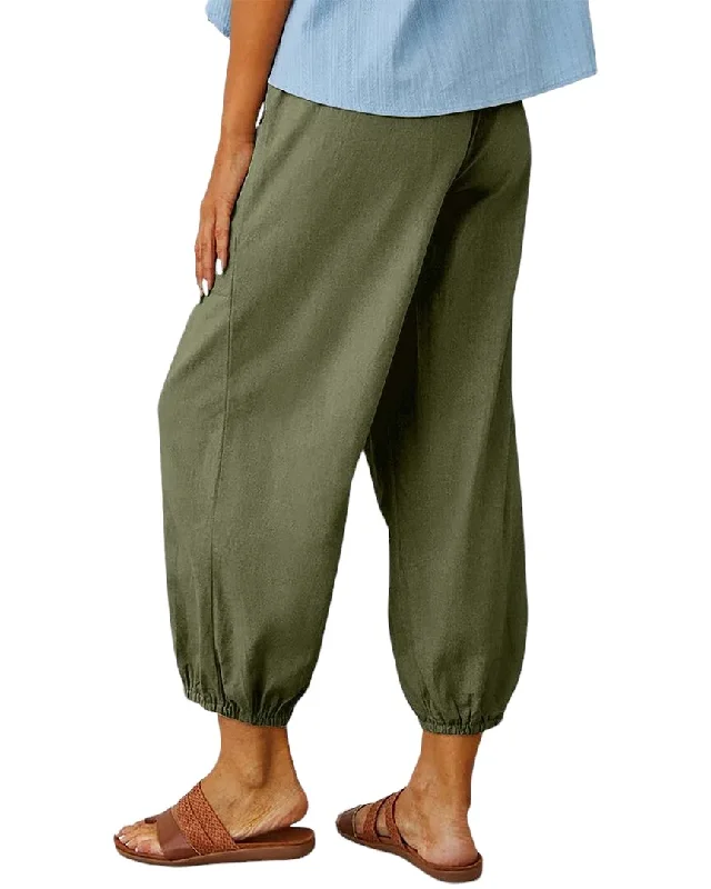 Linda Charm Womens  Pant, 2 Classic Straight-Leg Pants