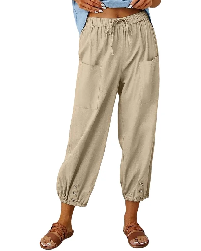 Linda Charm Womens  Pant, 8 Relaxed Fit Trousers
