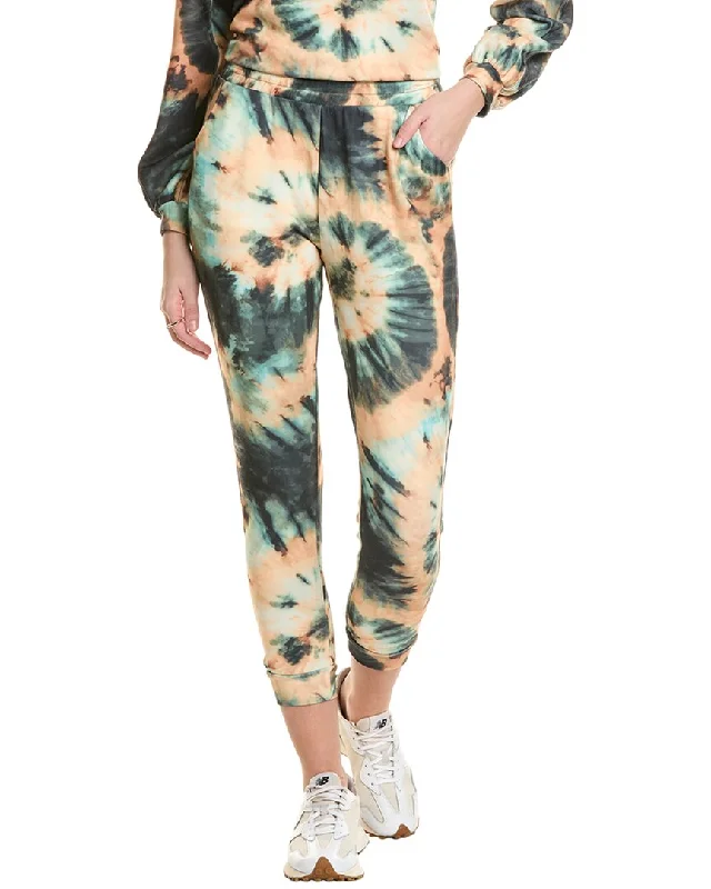 T Tahari Pull-On Classic 2-Pocket Cuffed Pant Relaxed Lounge Trousers