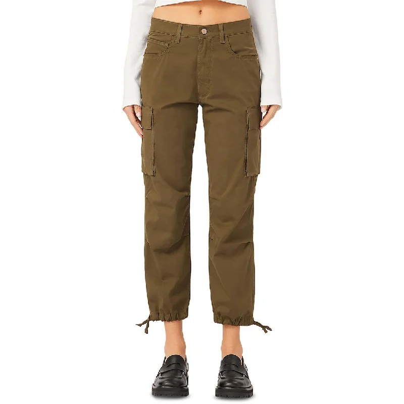 Womens Jogger Pockets Cargo Pants Chic Slim Fit Pants