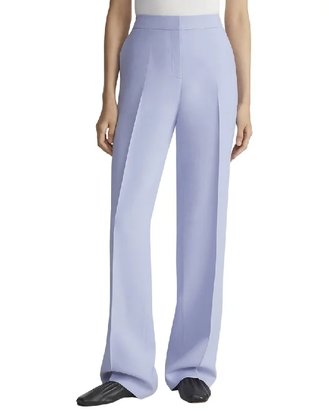 Lafayette 148 New York Petite Gates Wool & Silk-Blend Pant Soft Wool Pants