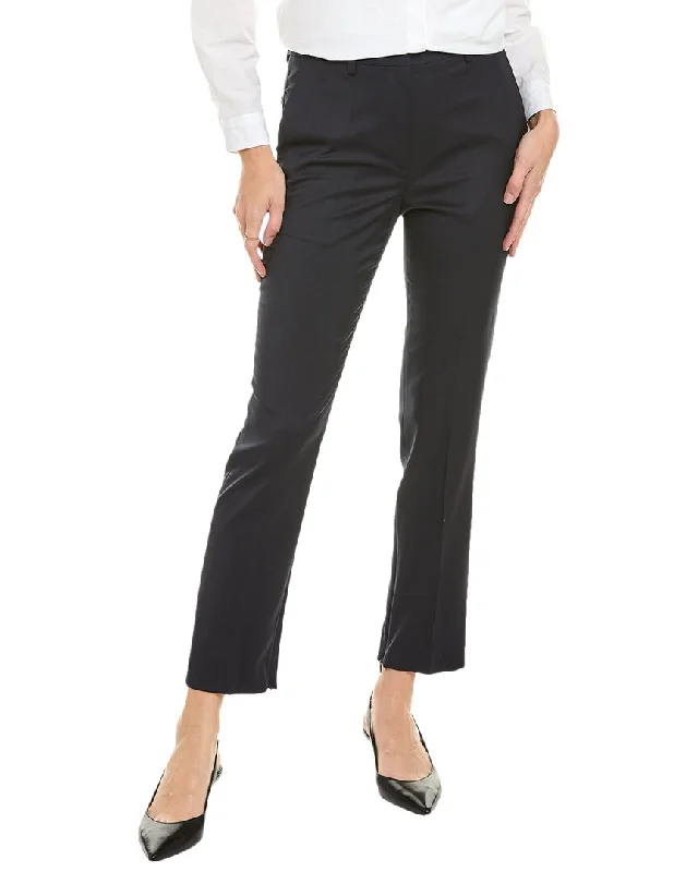 Helmut Lang Slim Wool Pant Classic Straight Pants