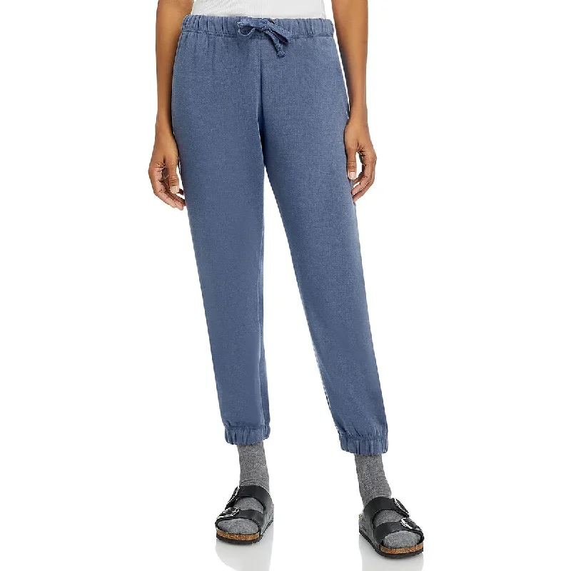 Womens T Cotton Jogger Pants Modern Stretch Trousers