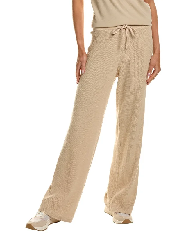 James Perse Thermal Wide Leg Lounge Pant Casual Yoga Pants