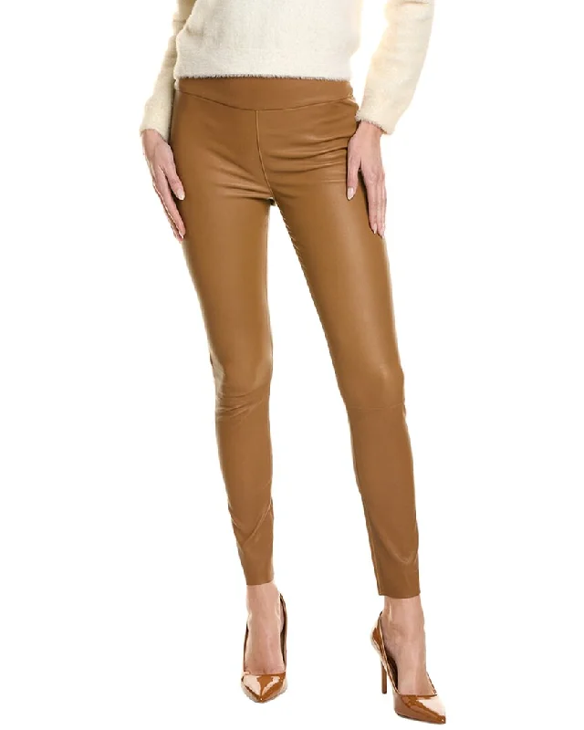 Walter Baker Raquelle Leather Pant Classic Pleated Pants