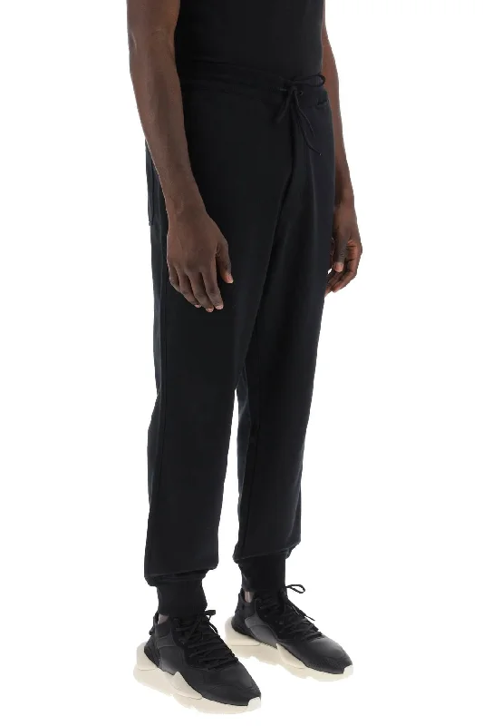 Y-3 French Terry Cuffed Jogger Pants Relaxed Lounge Trousers