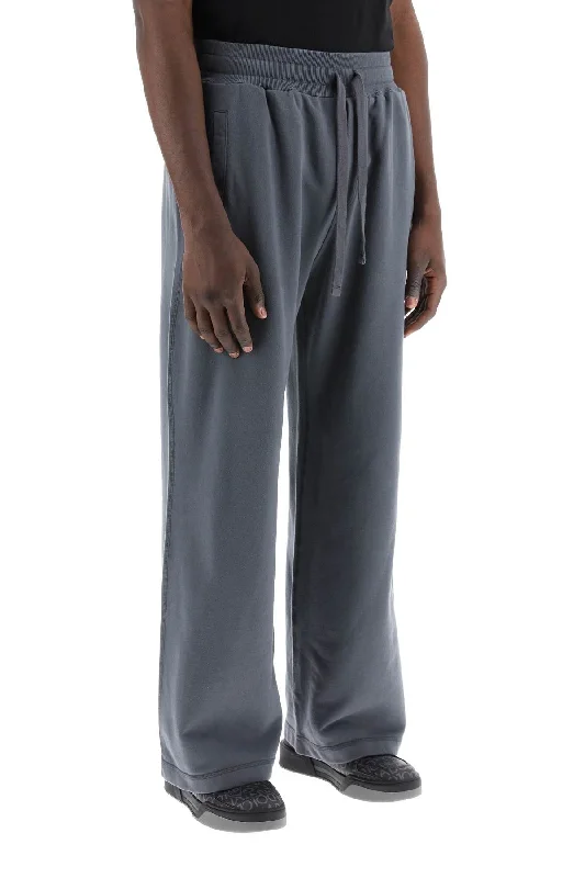 Dolce & Gabbana Cotton Jogger Pants For Comfortable Wide-Leg Pants
