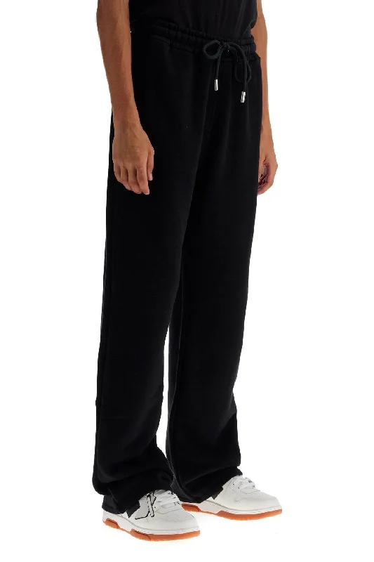 Off-White Jogger Pants With Windy Comfortable Cargo Pants