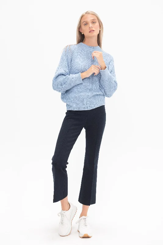 Greta Sweater, Pale Blue Casual Formal Business