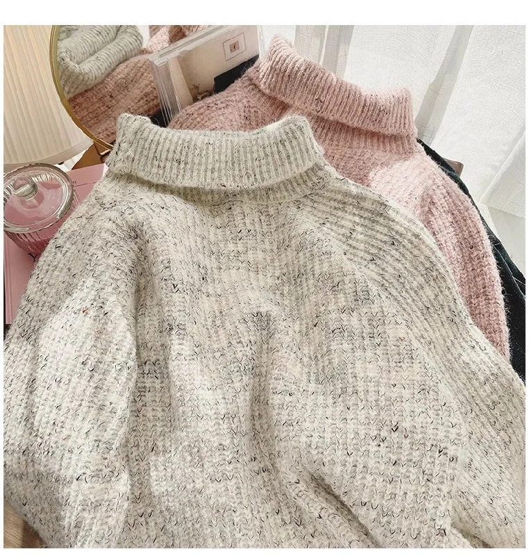 long-sleeved sweater for women soft sweater     S4869 Stylish Fashionable Trendy