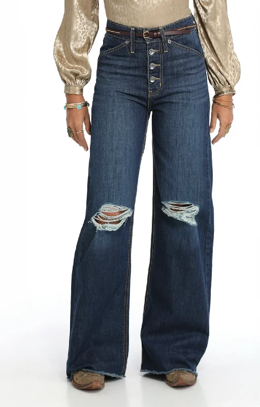 Cruel Denim Skylar Wide Leg Jean Womens CB74854001 Cozy Relaxed Fit Denim Jeans