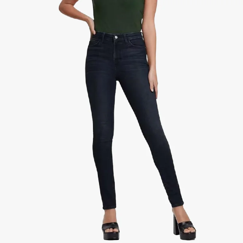 Guess Womens Cj3eve Sexy Curve Jean Dark Wash Stylish Relaxed Fit Skinny Jeans