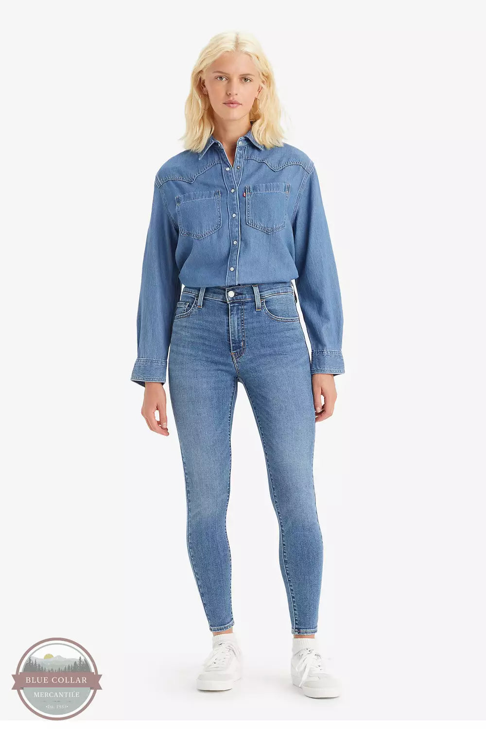 720 High Rise Super Skinny Jean 52797-0396 Trendy Bootcut High-Waisted Jeans