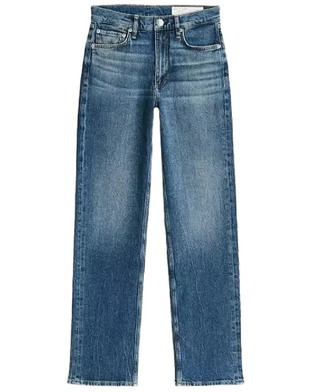Straight Harlow Jean in Kendra Comfortable Mid-Rise Jeans