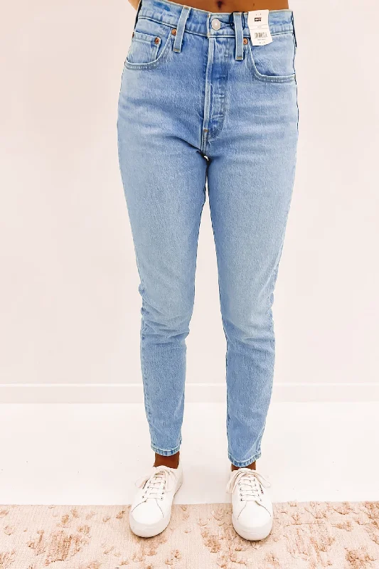 501 Skinny Jean Samba Tango Light Fashionable Slouchy Fit Jeans