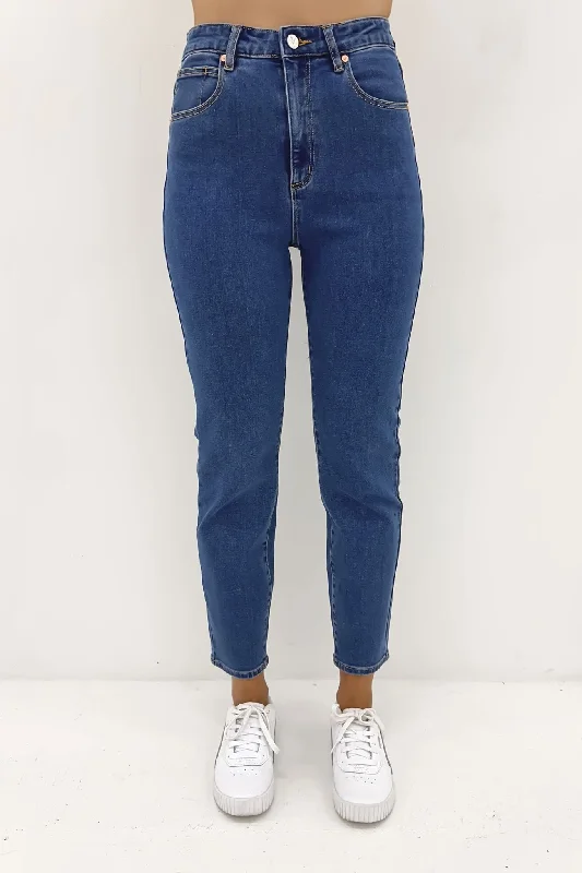 A 94 High Slim Jean Liliana Fashionable Cropped Denim Jeans