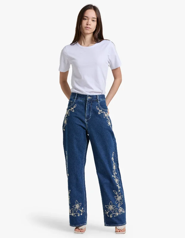 Carmen Jean - Light Blue Fashionable Mom Jeans