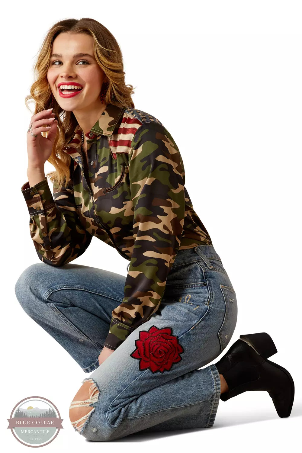 Ultra High Rise Rodeo Quincy Tomboy Straight Leg Jean 10048261 Trendy Plus Size Jeans