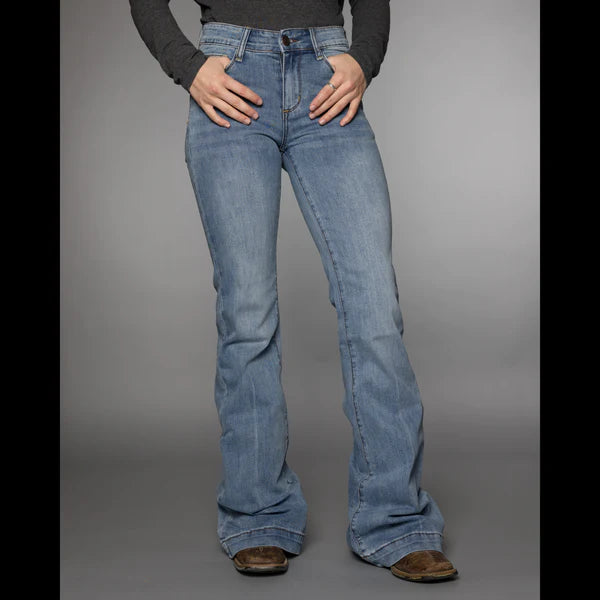CC Carissa Classic Light Wash Jean Stylish Bootcut Denim Jeans
