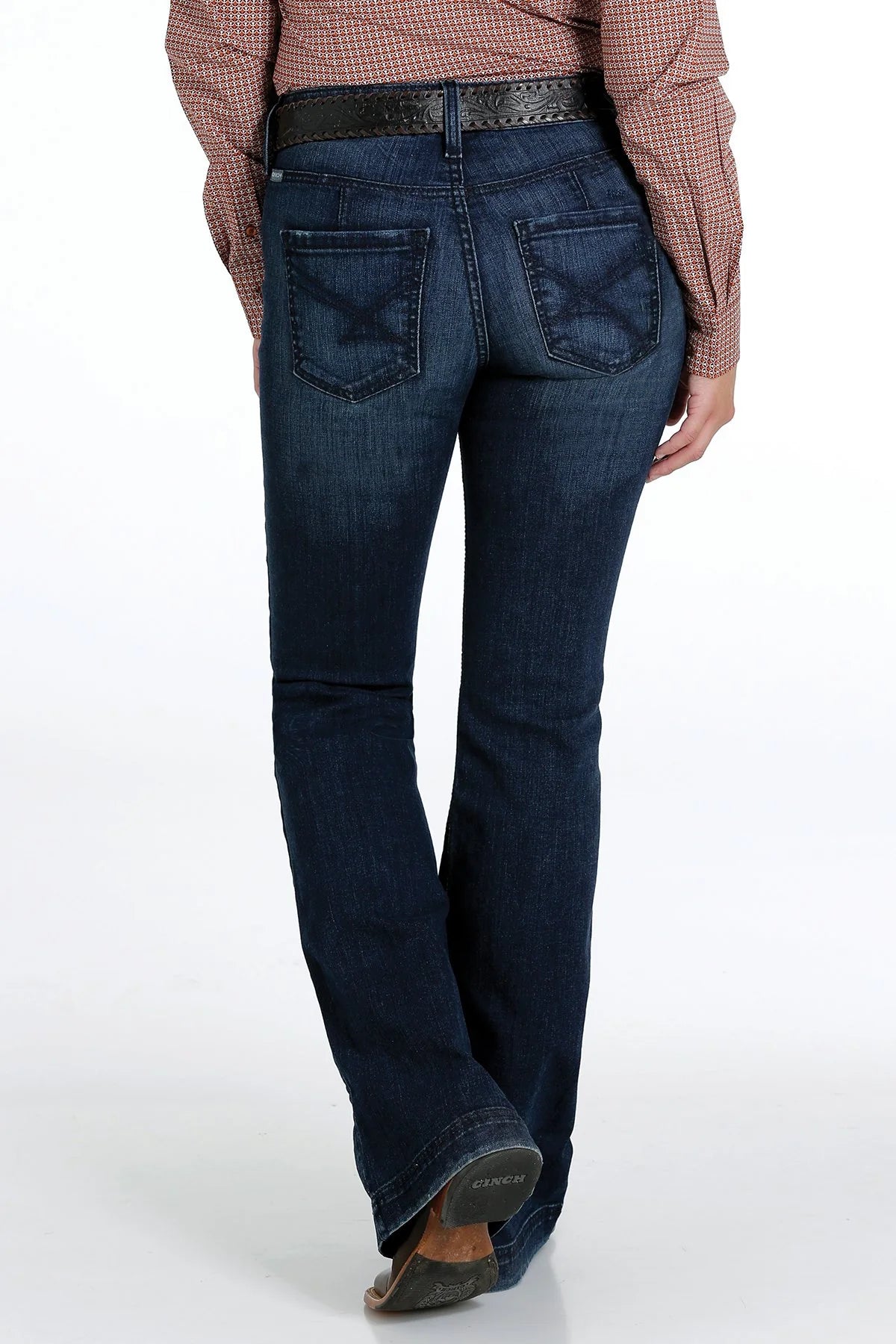 Cinch Womens Lynden Jean Casual Distressed Denim Jeans