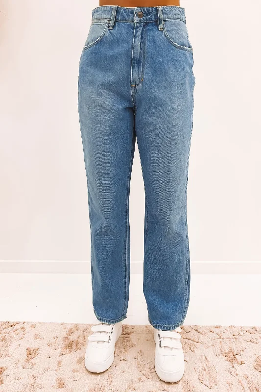Claudia Hi Straight Crop Jean Wayfarer Stylish High-Waist Skinny Denim