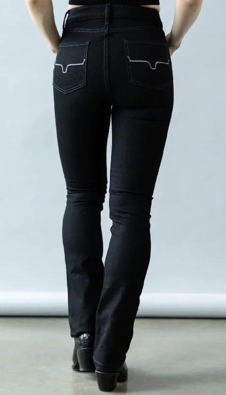 Kimes Ranch Sarah Black Denim Jean Women's Cozy Relaxed Fit Jeans