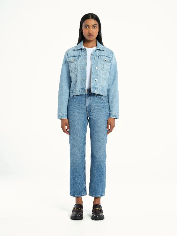 Hardy Jean Liberation Fashionable Raw Hem Bootcut Jeans