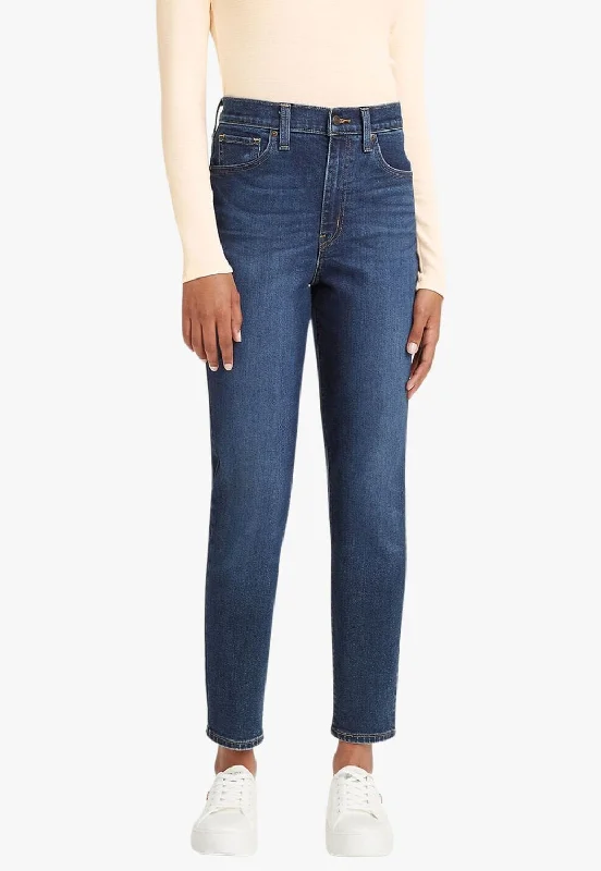 Levi Womens High Waisted Mom Jean Fashionable Cropped Denim Jeans