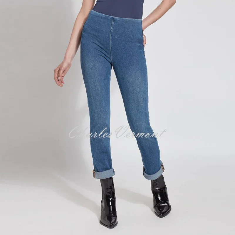 Lysse Boyfriend Denim Jean with Back Pockets – Style 1450 (Mid Wash) Casual Bootcut Ripped Jeans Lysse Boyfriend Denim Jean with Back Pockets – Style 1450 (Mid Wash) Casual Bootcut Ripped Jeans
