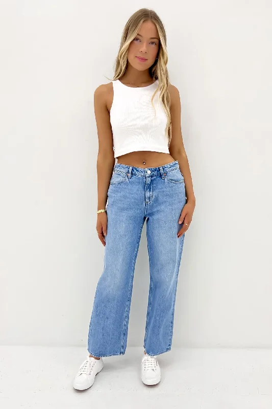 Mid Bella Baggy Jean Suspicion Petite Casual Loose Fit Jeans