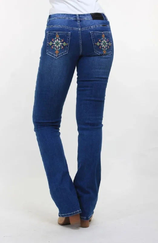 OBW21123 Outback Women's Jean Ryder 34' Casual Loose Fit Jeans