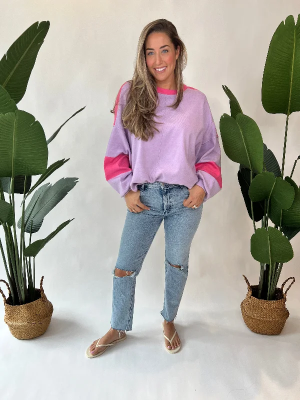 Paige Stella Jean Louella Destructed Cozy Tencel Blend Denim Jeans